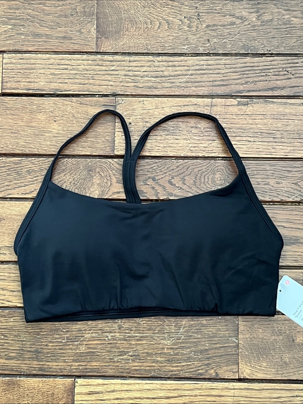 Lululemon Black Flow Y Sports Bra Evolve Size Small New With Tags NWT